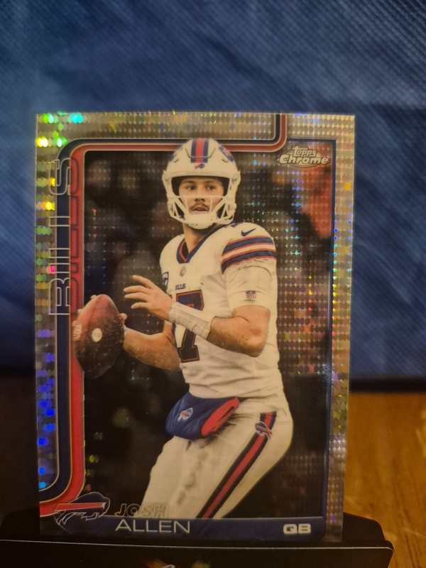 2025 Topps Chrome - Josh Allen #34 Pulsar Refractor