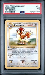 Pidgeotto 22/102 Base Set 1st Edition Shadowless