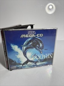 Sega Mega CD Game - Ecco The Dolphin - Very Good Condition - Fast & Free Post