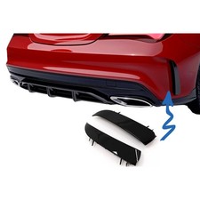 Stoßstange Splitter Lüftungsklappe Mercedes CLA W117 C117 X117 13-18 CLA45 Look Stoßstange Splitter Lüftungsklappe Mercedes CLA W117 C117 X117 13-18 CLA45 Look