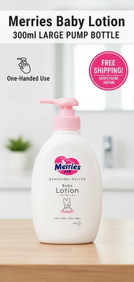 #ad #ad Kao Merries Baby Milky Lotion 300ml Large Pump Bottle Japan Ceramide Moisturizer $79.80