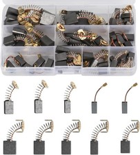 50 Pcs Electric Motor Carbon Brushes for Power Tools, Replacement Carbon Brushes