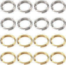 Gold Stainless Steel Jump Rings - 400 Pcs 5mm for Jewelry Making Crafts