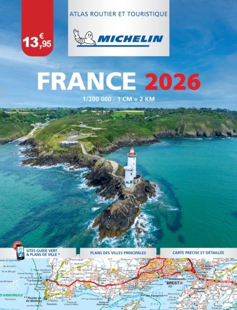 France 2026 - Atlas Paperback by Michelin Paperback