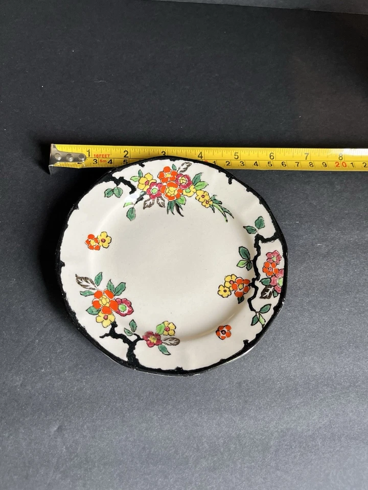Royal Doulton Woburn Black Bread & Butter/Dessert Plate - Image 2 of 4