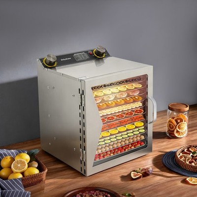 Stainless Steel Food Dehydrator Machin Fruit Dryer For Herb Meat Vegetable Fruit