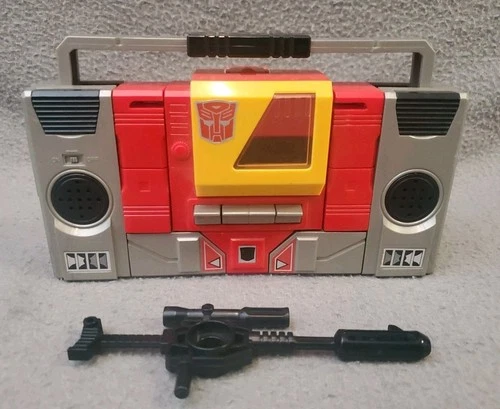 Blaster 100% Complete 1985 Vintage G1 Transformers Boombox Cassette Player *Read