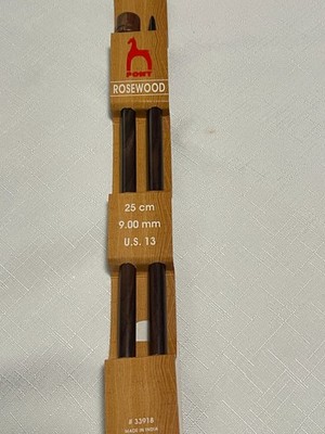 Pony Rosewood Single Pointed Knitting Needles Size Us 13
