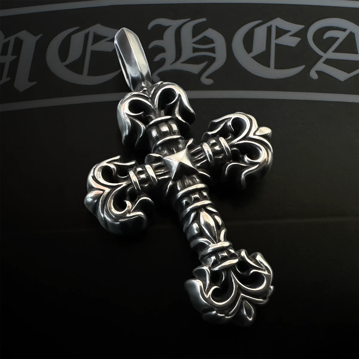 Chrome Hearts without Stone Sterling Silver Fine Necklaces