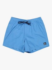 Image of Quiksilver Everyday Solid Volley 15" Swim Shorts in Riviera