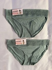 NEW Jockey Generation Underwear Bikini Soft Touch Jockey Bikini 2 Pair Medium