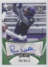 2021 Leaf Draft Auto Green Pro Wells #BA-PW1 Auto 4ib