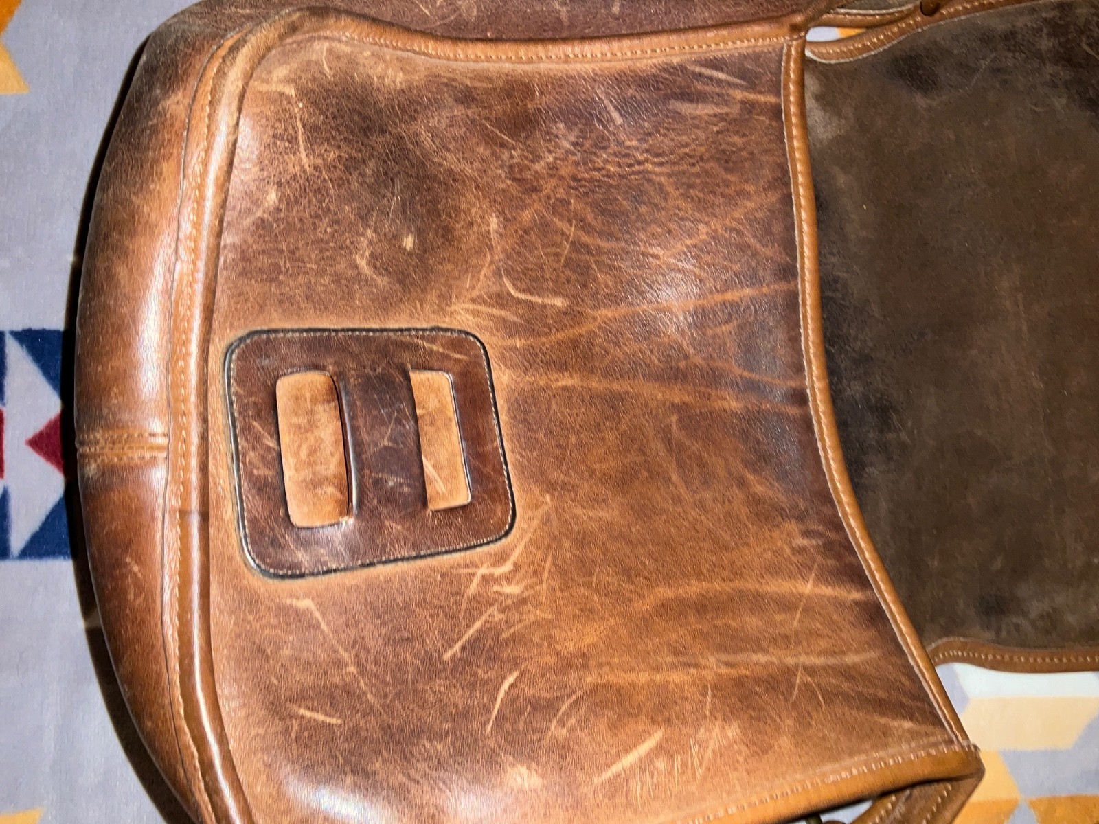 Vintage Coach Bonnie Cashin Courier bag Patina. R… - image 4