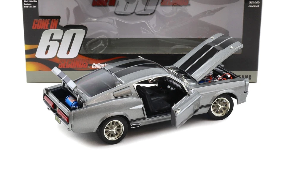 1:18 Greenlight 1967 Ford Mustang Shelby GT500 ELEANOR Gone in 60 Seconds - Bild 4 von 4