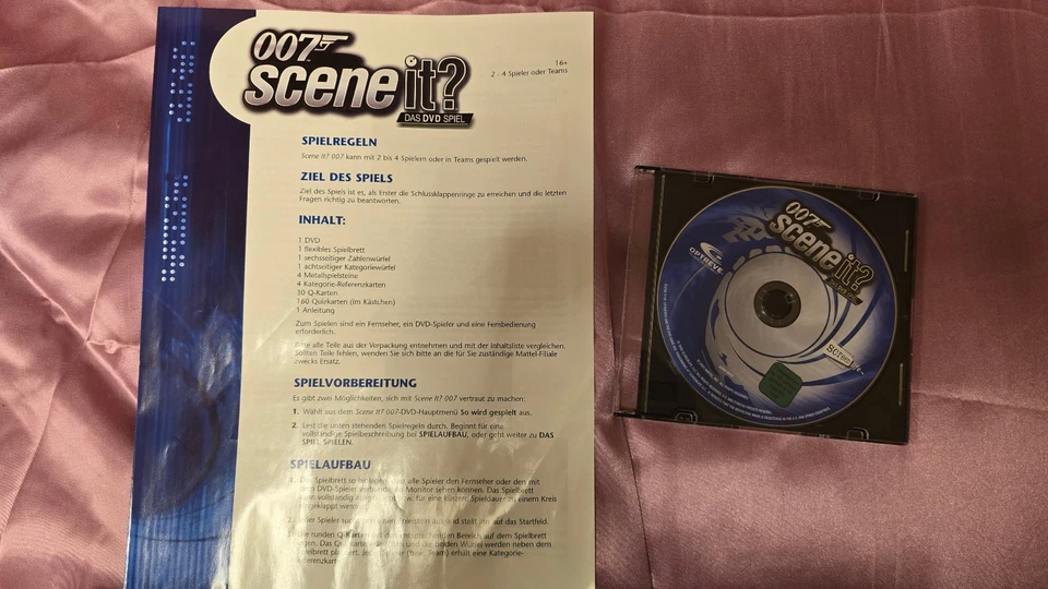 007 Scene it ? - Das DVD-Spiel - James Bond Kino-Quiz - Mattel 2005 - Bild 2 von 4