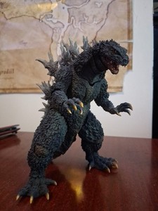 SH MonsterArts Godzilla 2000 Millennium Special Color Version LOOSE