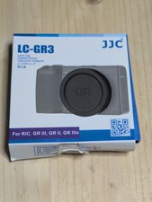 JJC LC-GR3 56mm Metal Lens Cap  TA-GR3 Thumb Grip for Ricoh GR III GR IIIx
