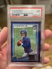 2025 Panini Donruss - Rated Rookie Jaxson Dart #400 Optic Preview Blue Scope