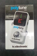 TC Electronic POLYTUNE Compact Polyphonic Guitar Tuner with LED Display - Japan 