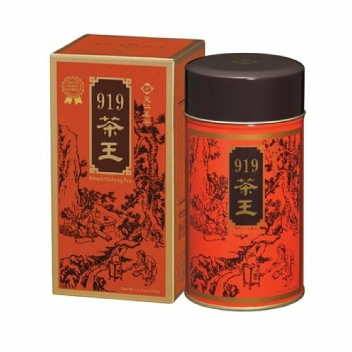King's 919 Green Ginseng Oolong Tea 150g 5.3oz 茶王
