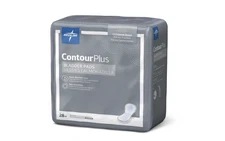 Bladder Pad for Incontinence, Ultimate, 8" x 17" - LOT of 6  Packs 28ct/pack