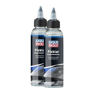 Scheibenversiegelung 2x125 ml Flaschen LIQUI MOLY Fixklar klare Sicht bei Regen