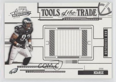 2005 Playoff Absolute Memorabilia Tools of the Trade Black /100 Jevon Kearse t2u
