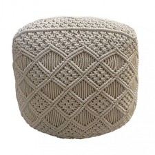 POUF IN COTONE TRIPOLI