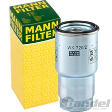MANN KRAFTSTOFFFILTER WK720/2X passend für MAZDA 6 (GG) 323 626 V TOYOTA AVENSIS