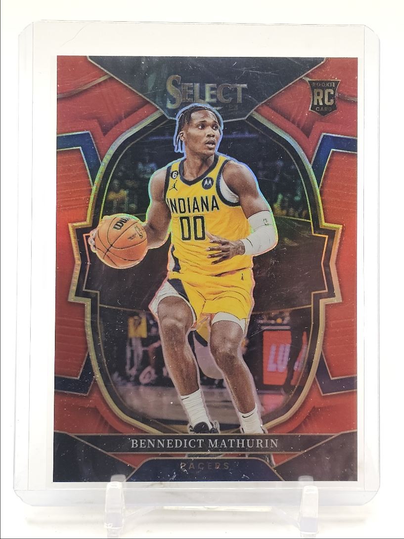 BENNEDICT MATHURIN 2022-23 SELECT CONCOURSE ROOKIE RED PRIZM RC /199 Q4517