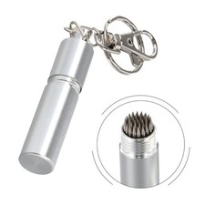 Snooker and Billiard Cue Tip Tool Wear Resistant Tapper with Keychain Accessory
