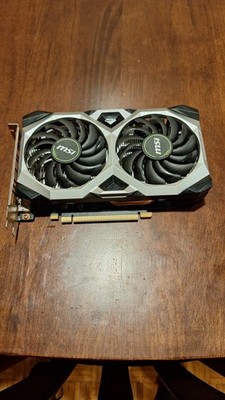 MSI NVIDIA GeForce GTX 1660 Ti Ventus XS 6GB OC GDDR6 Graphics Card