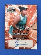 NAOMI OSAKA 2025 LEAF METAL WOMEN OF SPORT ORANGE PRIZM 1/4 AUTO TENNIS 🔥🔥