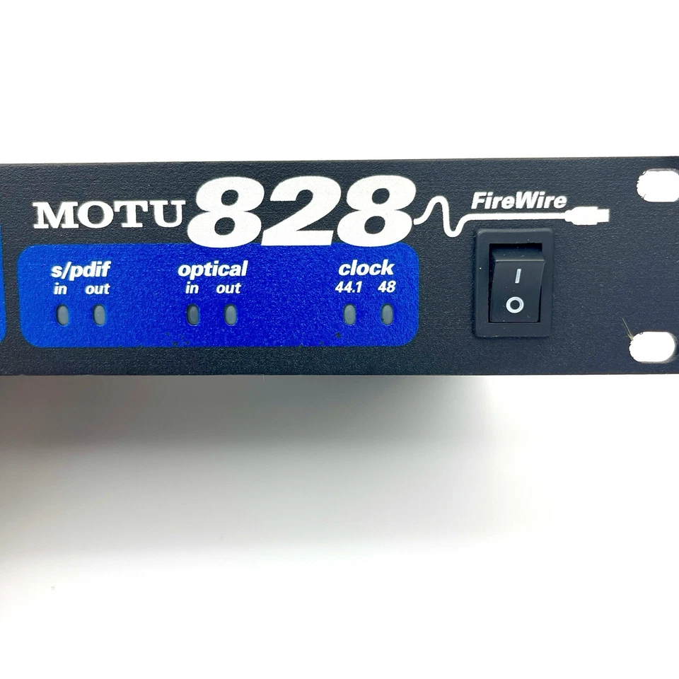 NICE - ORIGINAL - WORKING - MOTU 828 Mk1 Firewire Audio Interface - Made in USA - Image 3 of 4
