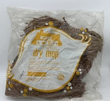 VINTAGE STANLEY HOME PRODUCTS DRY MOP HEAD NIP FOR SLIMLINE HANDLE New Cotton