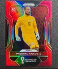 Predrag Rajkovic 2022 Panini Prizm FIFA World Cup Qatar Maroon Prizm 06/22 RC