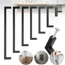 Matte Black Square Modern Cabinet Handles Pul...