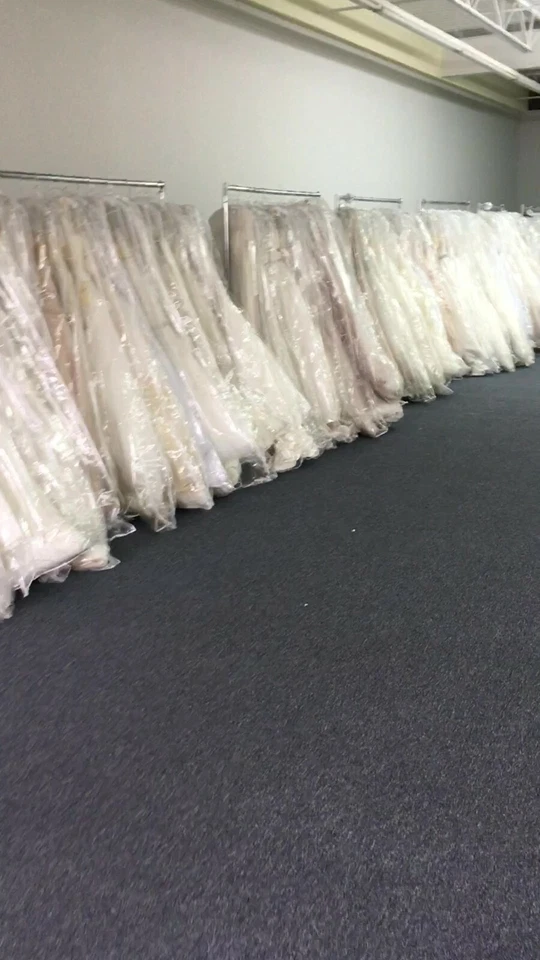 Sample Wedding Dress Mix Lot 5 WHITE Designer Bridal Gowns Sizes 6-12 $7500+ Foto 3 de 4