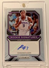 2020-21 Prizm Basketball Jahmi’us Ramsey RC Auto - Rookie Signatures MINT