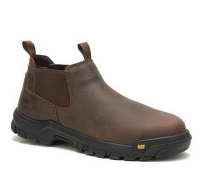 cat slip on work boots