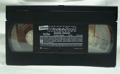 Vintage WINNIE THE POOH MAKING FRIENDS VHS VIDEO WALT DISNEY