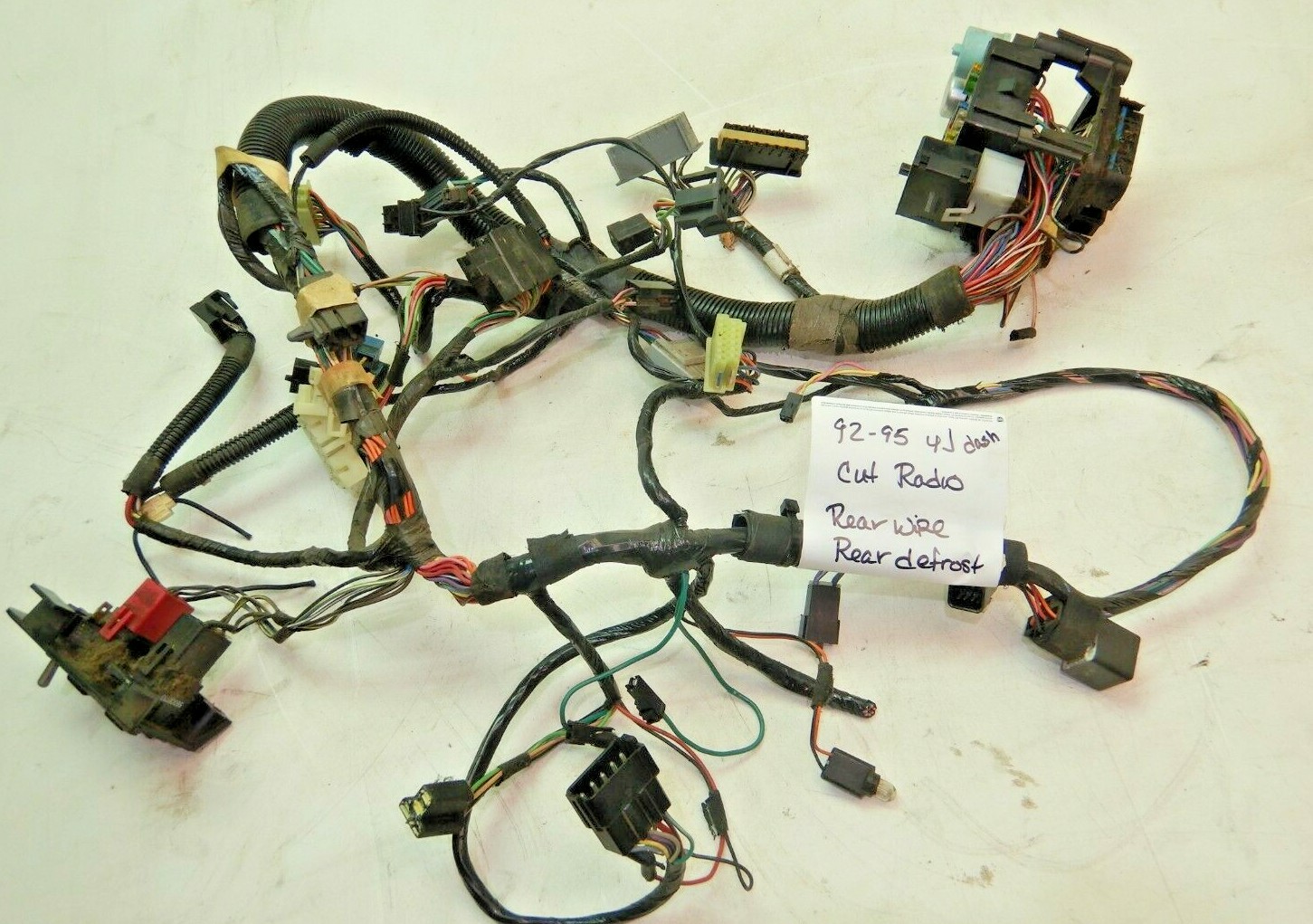 Total 117+ imagen 1988 jeep wrangler wiring harness Abzlocal.mx