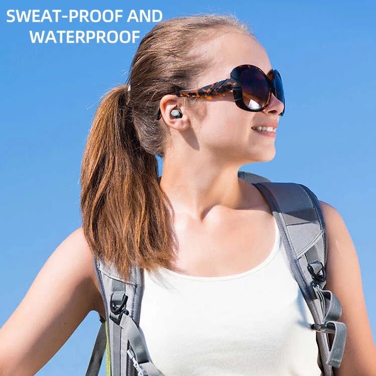 🇮🇹AURICOLARI BLUETOOTH 5.0 SENZA FILI WIRELESS UNIVERSALI + POWERBANK🇮🇹 foto 5