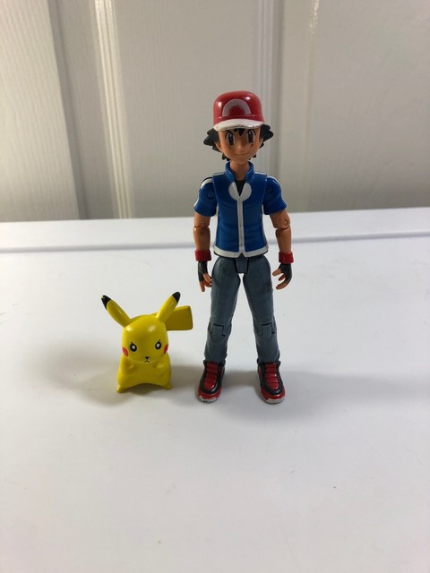 ash and pikachu action figure