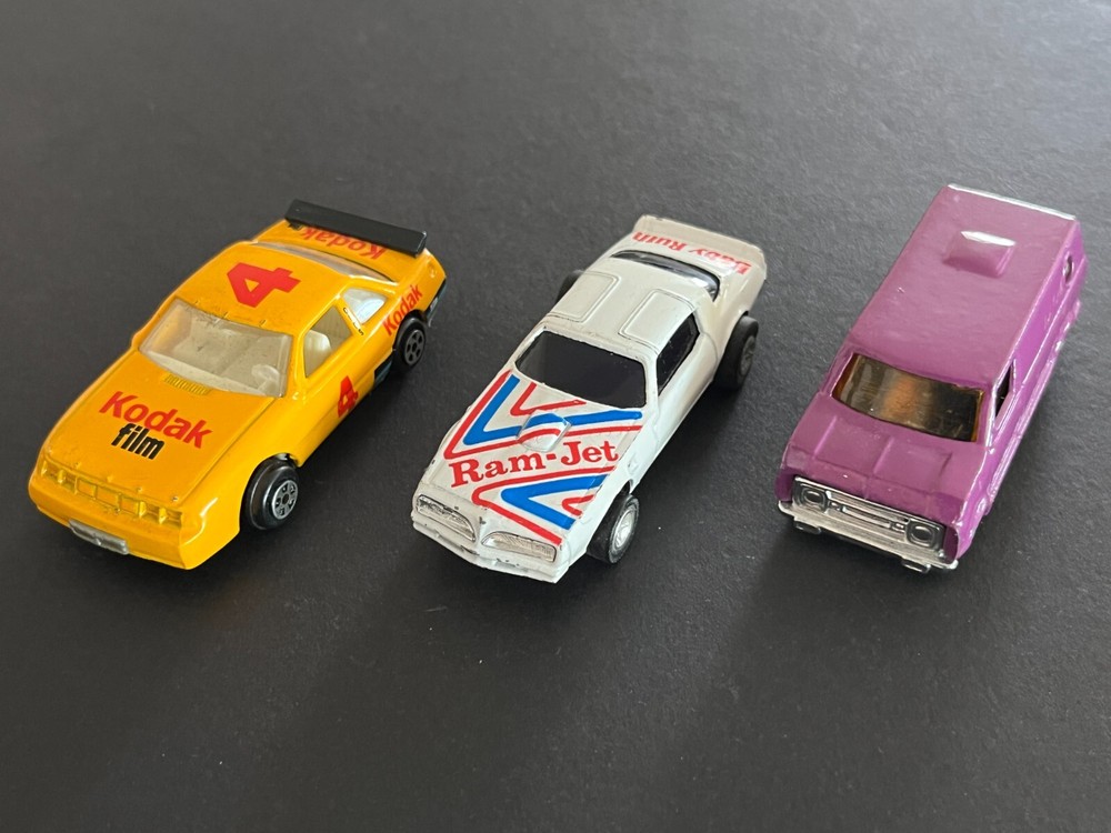 Vintage Diecast Toy Cars - Lot of Three