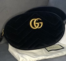 Gucci Belt Bag "MARMONT MATELASSE  With Dustbag