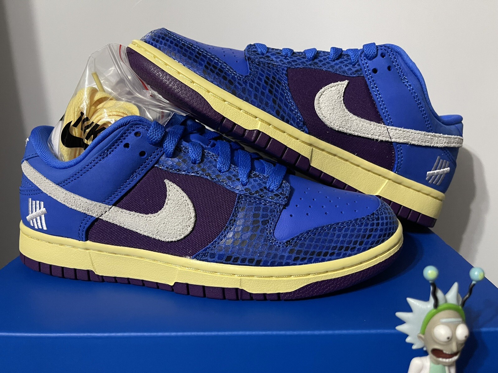 Nike Dunk Low SP x Undefeated Dunk Vs AF1 Size 7.5 Men. Brand New !!!