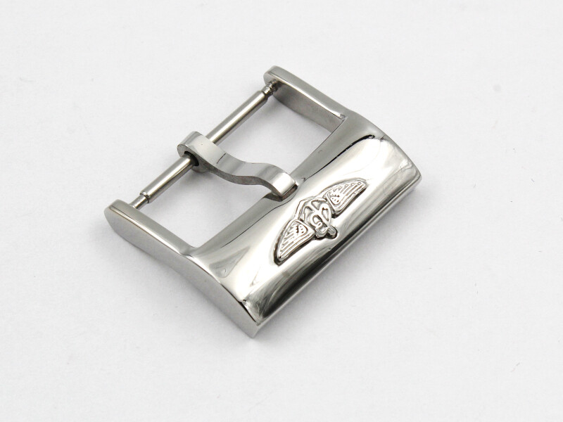 Bracelet Boucle Ardillon 22 Mm Cuir Véritable Brun Montre - Foto 9