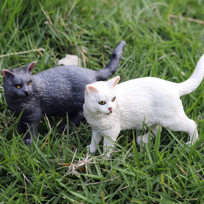 1/6 Scale Cat Model PVC Animal Model For 12'' Figure Scene Accessories Ornaments