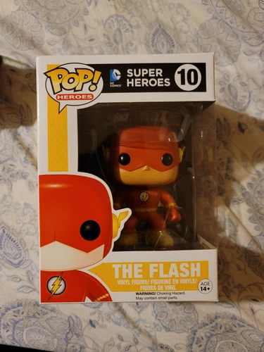 FUNKO POP! THE FLASH DC COMICS SUPER HEROES #10 MINT BOX IN HAND